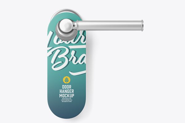 酒店名宿金属门把手挂牌样机4组