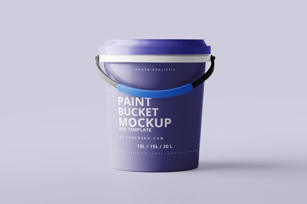 高质感油漆桶油漆罐样机5组