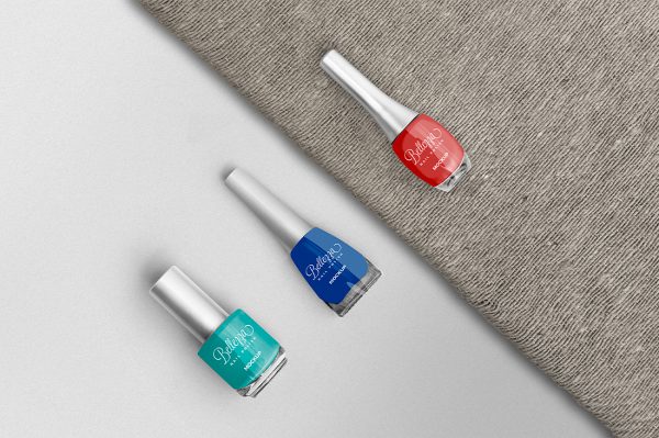 化妆品指甲油瓶样机