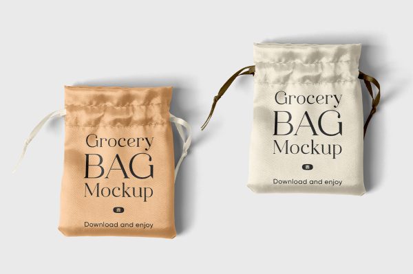 抽绳束口袋样机