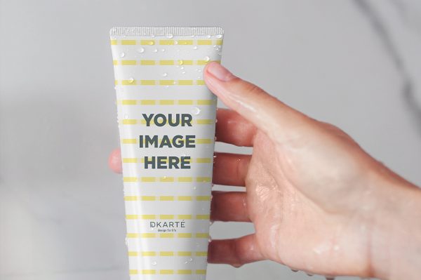 手握洗面奶软管样机6组