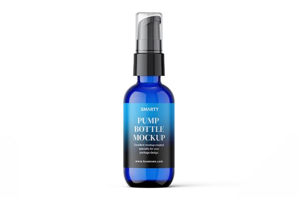 精致乳液按压瓶样机