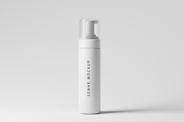 高质感剃须膏洗面奶按压瓶样机8组