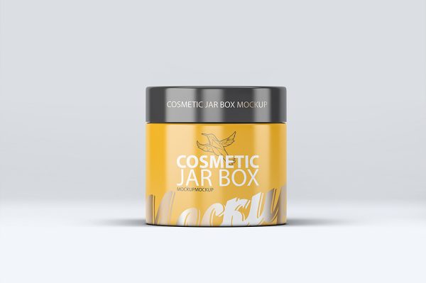 高质感面霜罐和包装盒样机9组