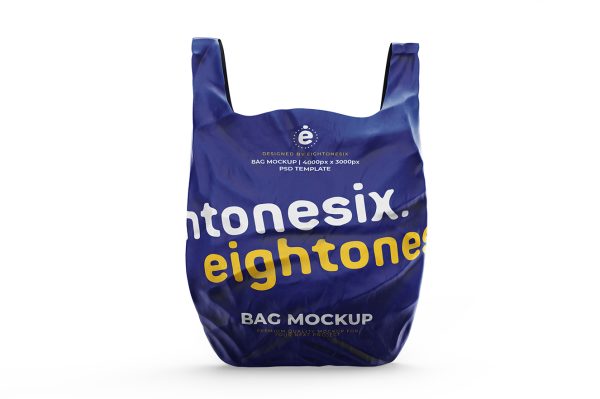 手提塑料袋样机