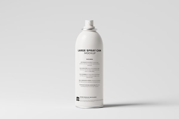 高质感喷雾罐样机8组