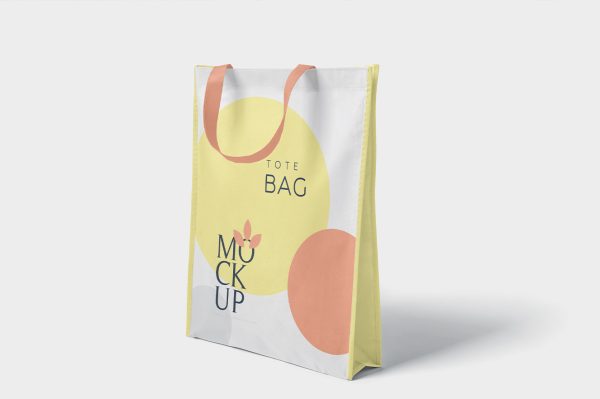 高质感帆布袋帆布包购物袋样机4组