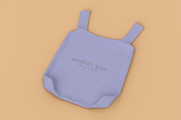 高质感手提购物袋帆布包样机