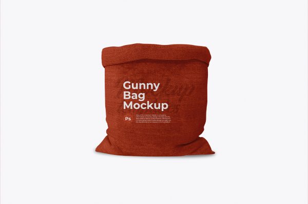 高质感麻布袋样机