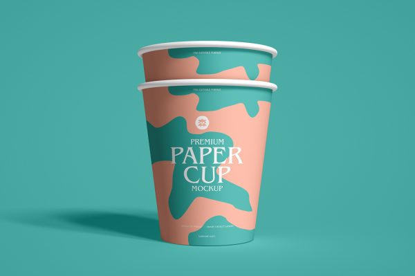 高质感一次性纸杯样机