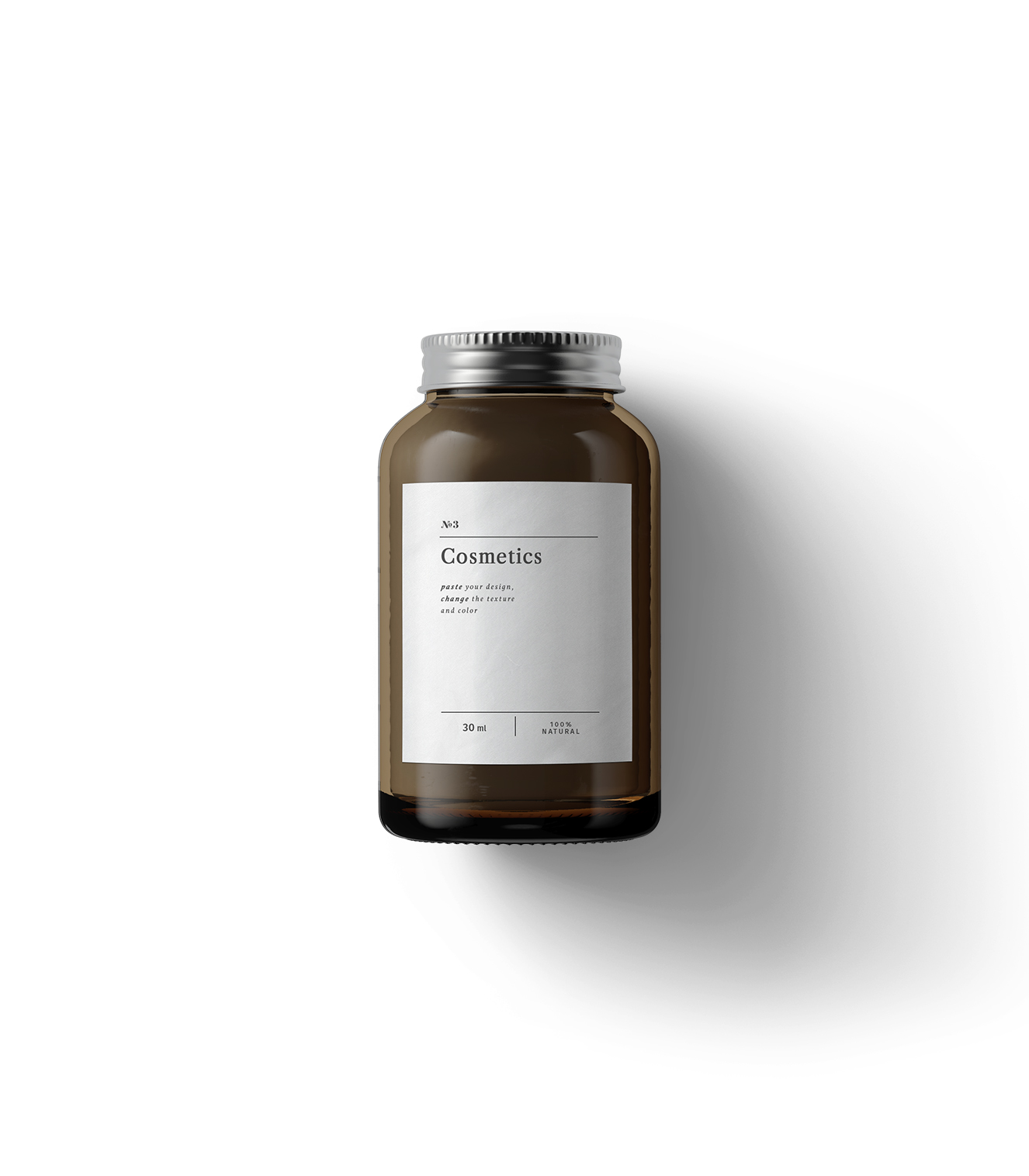 化妆品日用品玻璃瓶样机插图