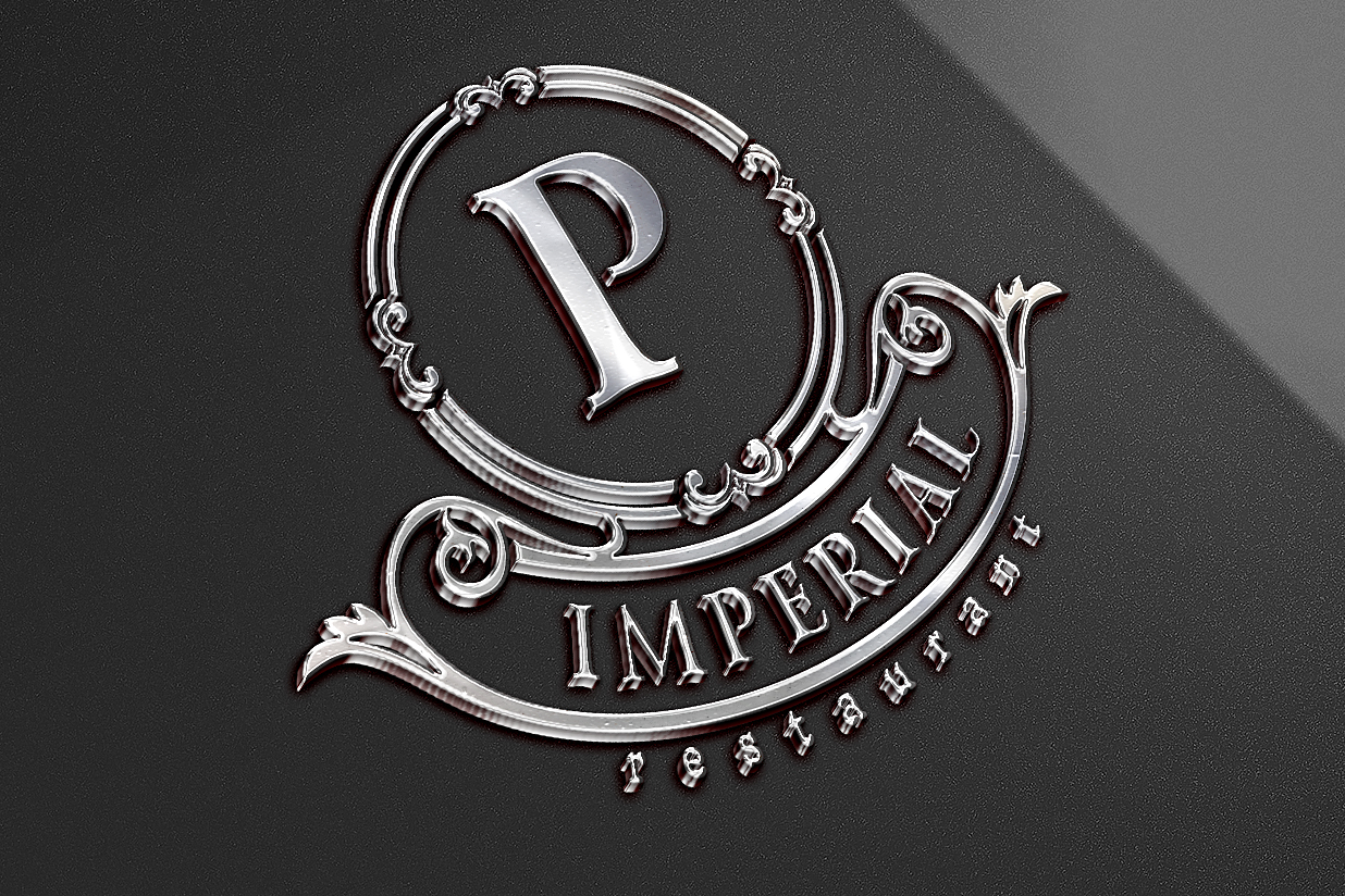 高质感金属立体LOGO样机插图