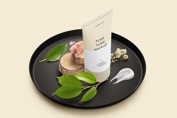 精致场景软管洗面奶样机