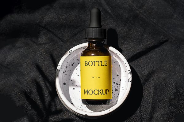 精美场景滴管瓶精油样机