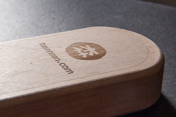 木块木纹雕刻样机