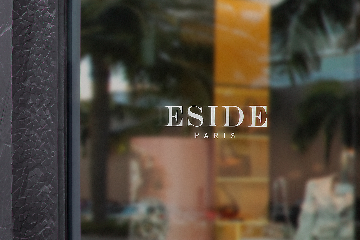 高质感玻璃门LOGO贴纸样机2组插图1