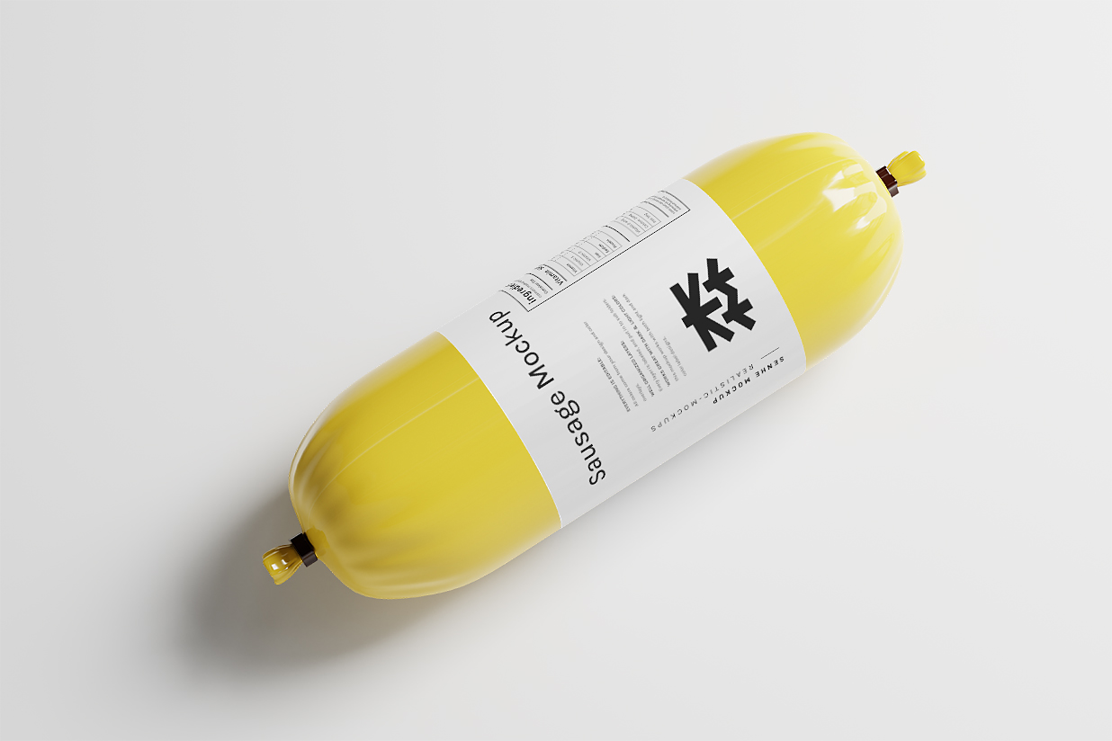 带场景的香肠肉肠火腿肠样机8组插图1