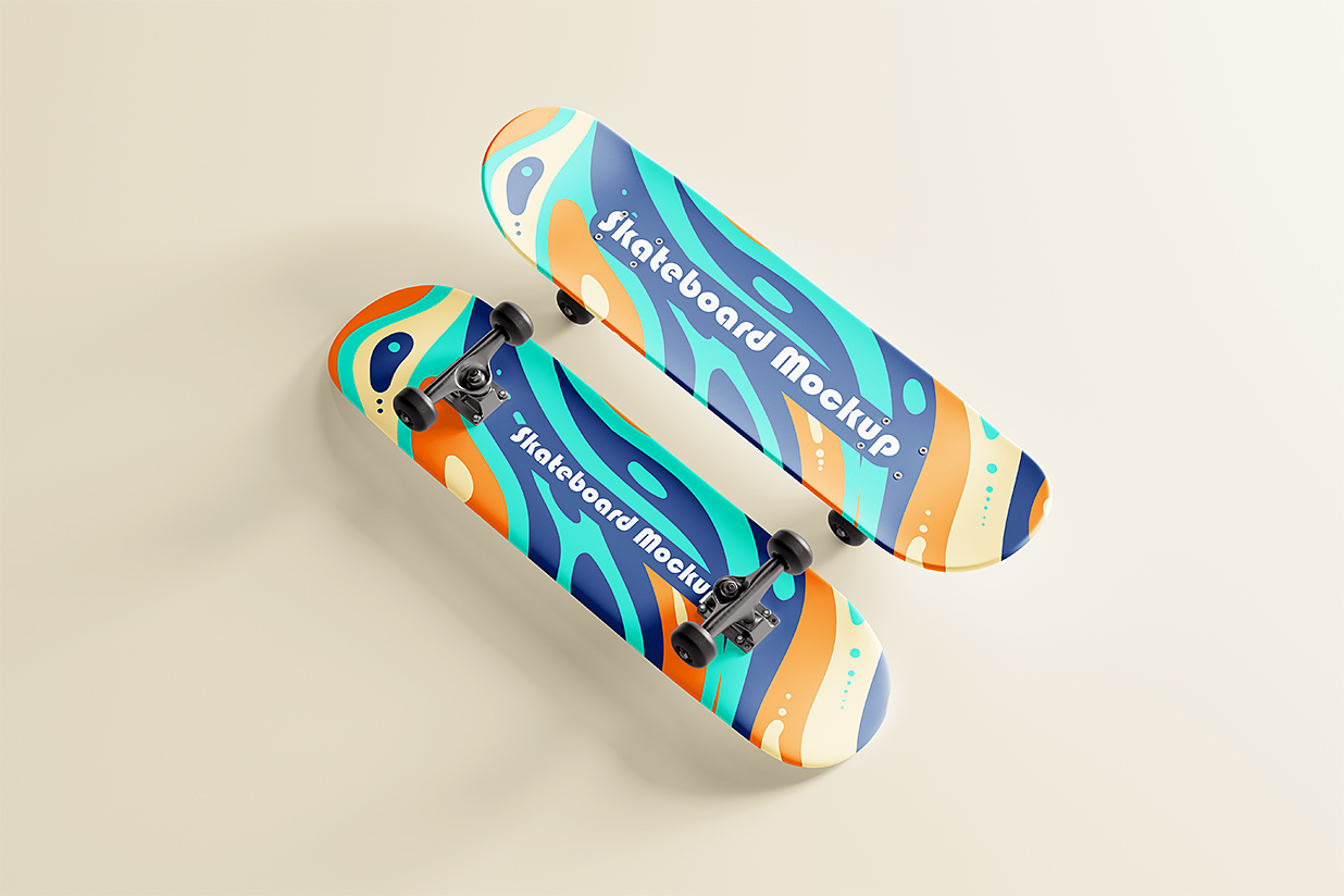 精致滑板样机10组插图2