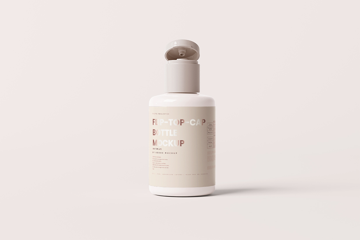 乳液爽肤水盖开瓶样机10组插图2