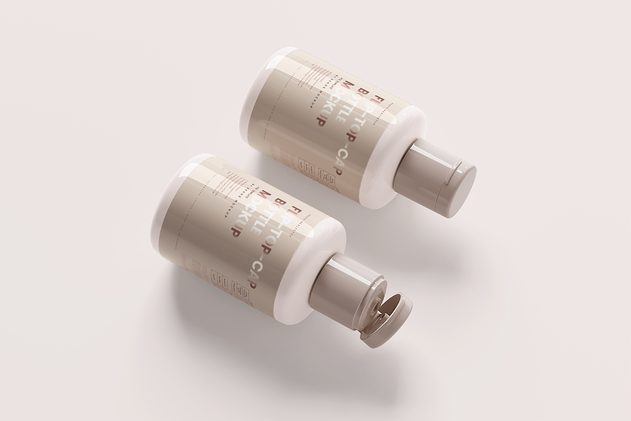 乳液爽肤水盖开瓶样机10组插图5