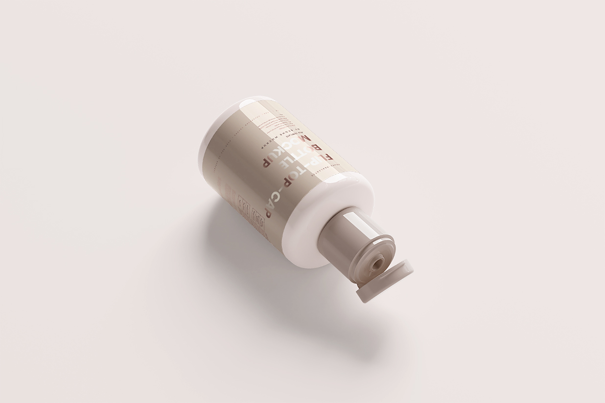 乳液爽肤水盖开瓶样机10组插图6