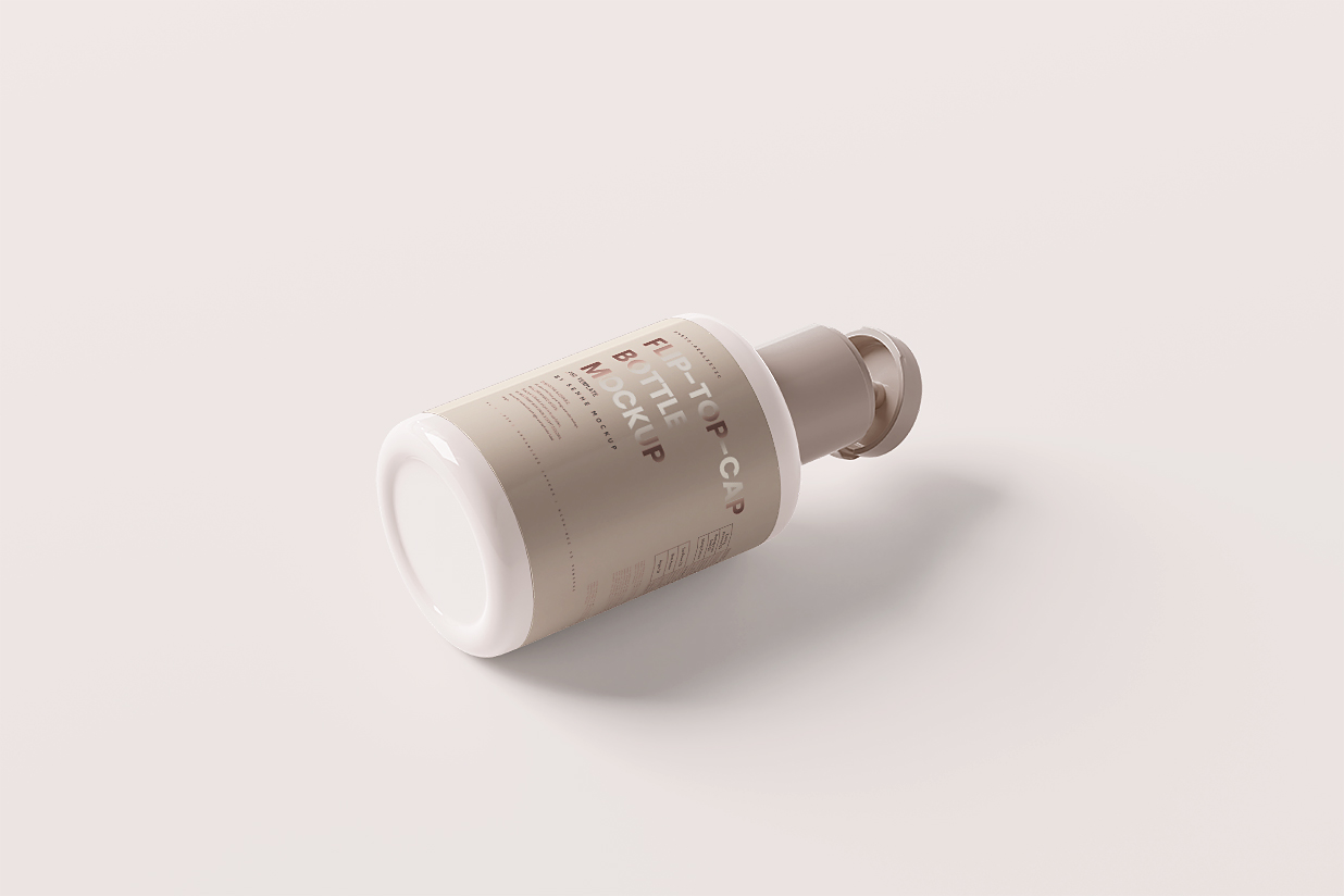 乳液爽肤水盖开瓶样机10组插图7