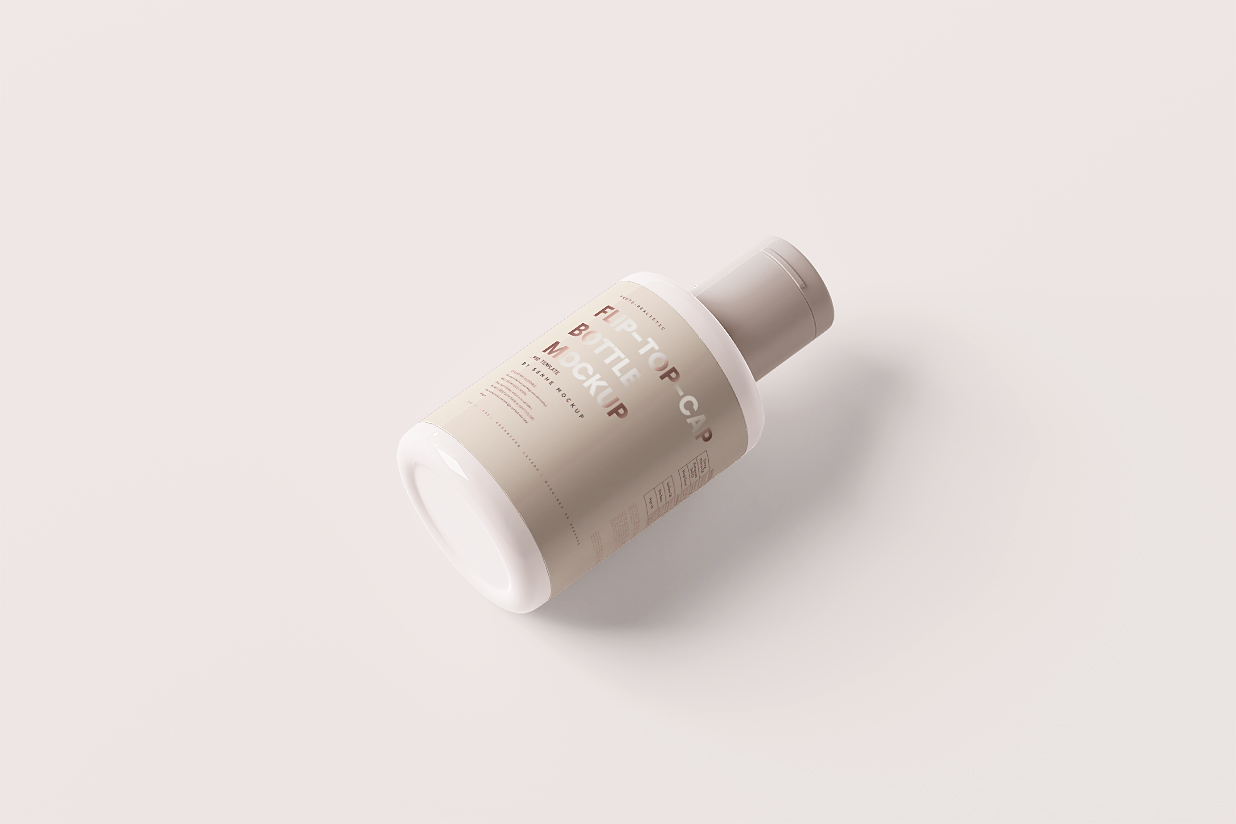 乳液爽肤水盖开瓶样机10组插图8