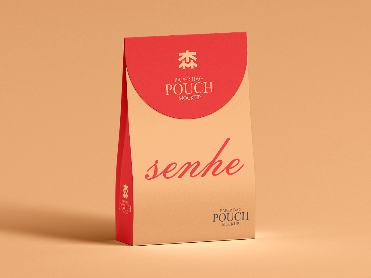 纸质自立袋食品袋样机插图