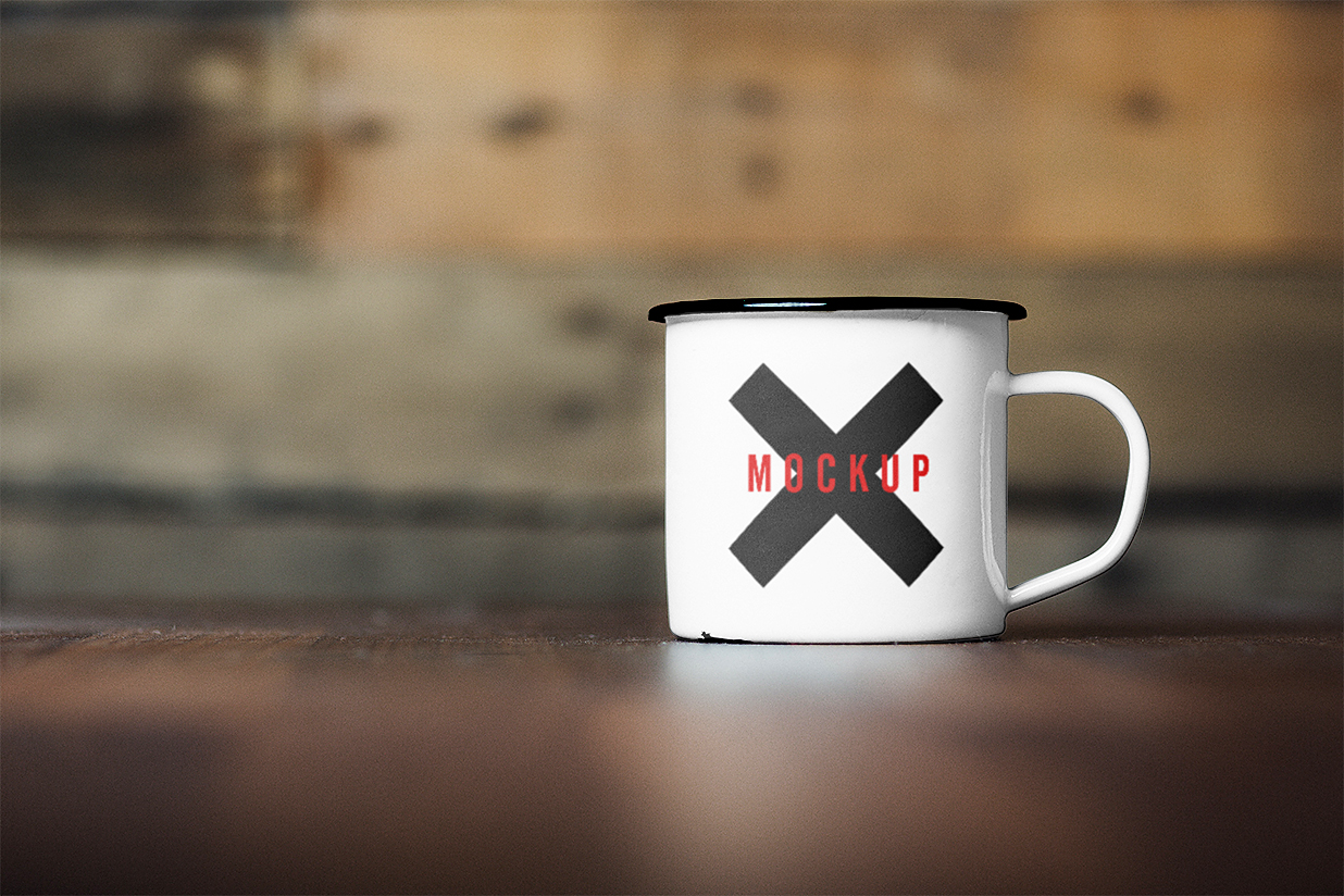 搪瓷杯样机插图