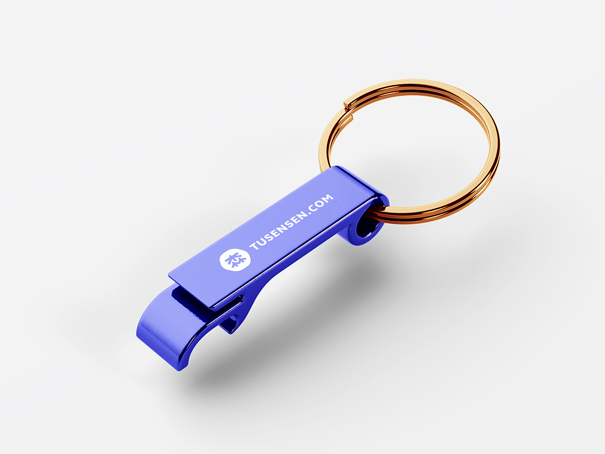 钥匙扣开瓶器样机3组插图