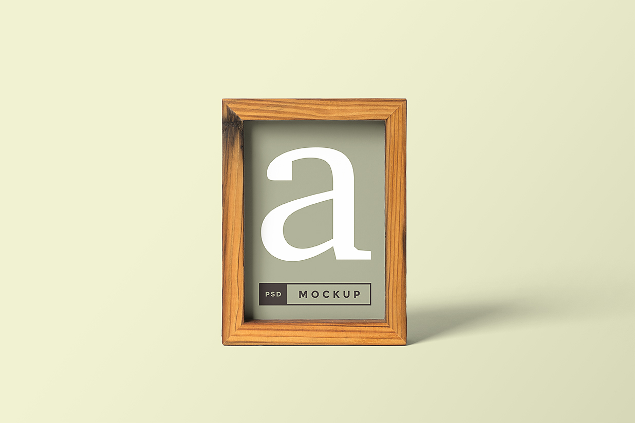 木质相框样机插图