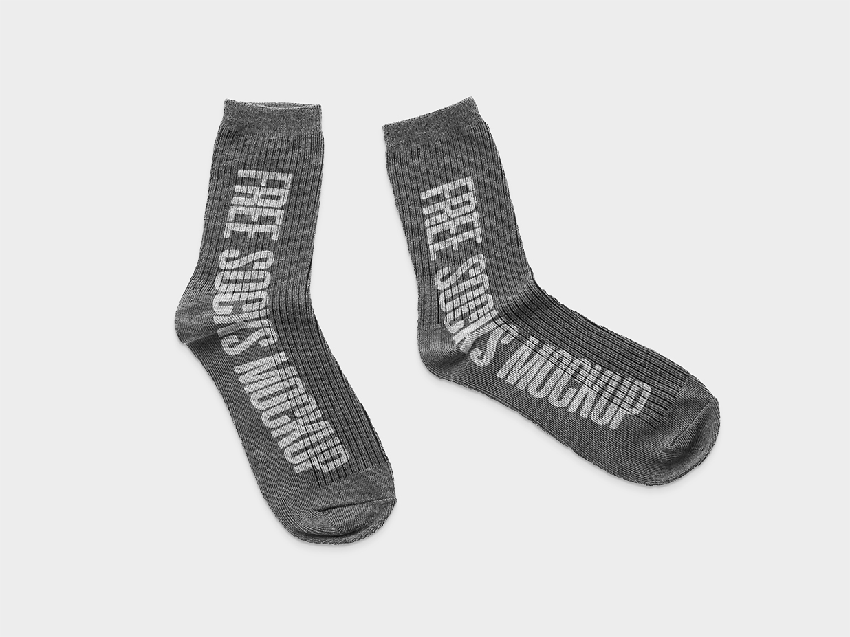 袜子长袜样机插图