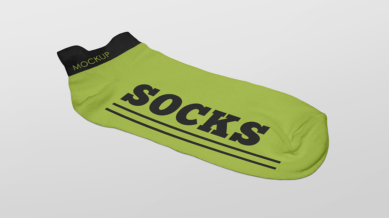 袜子短袜样机2组插图