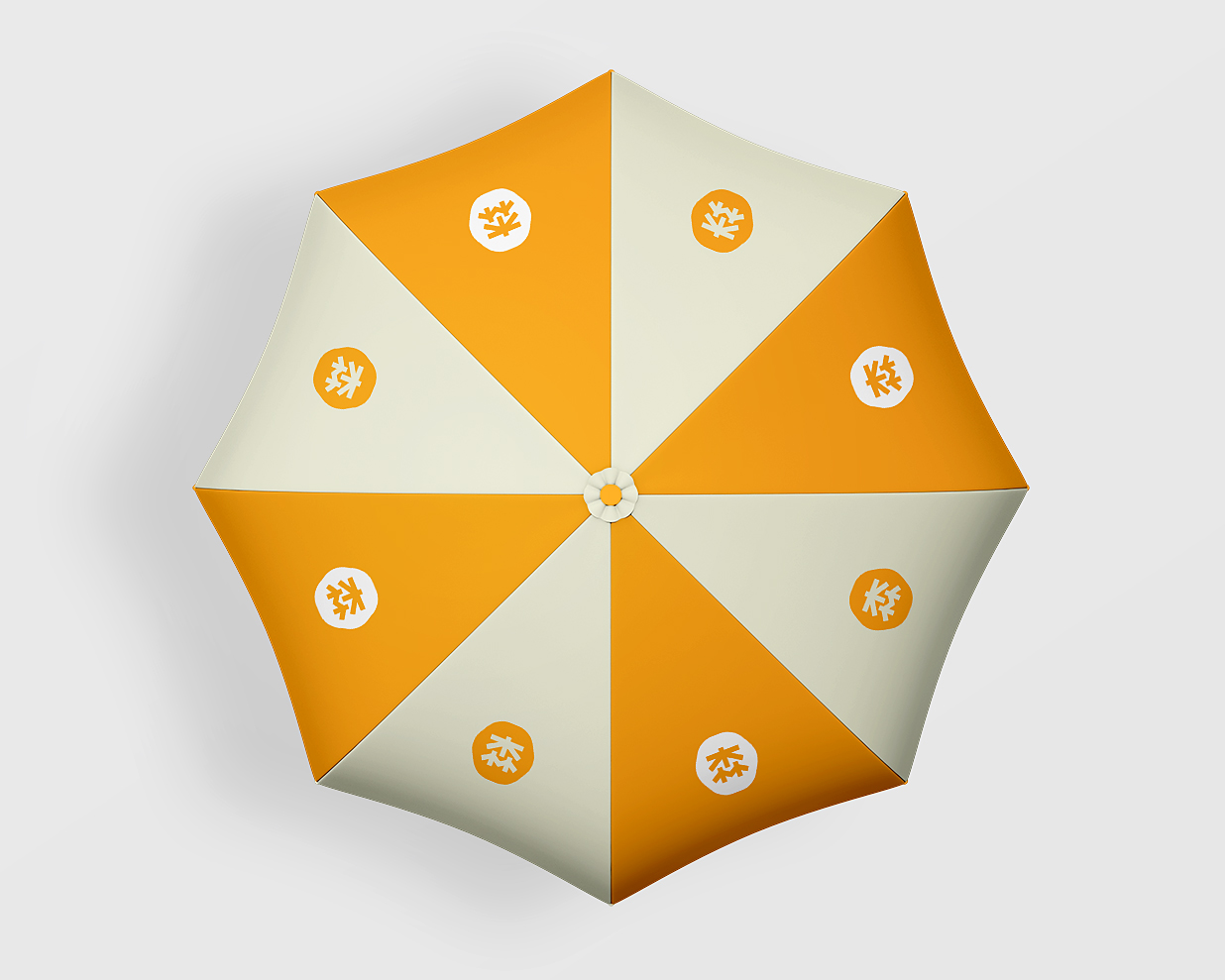 精致雨伞太阳伞样机2组插图