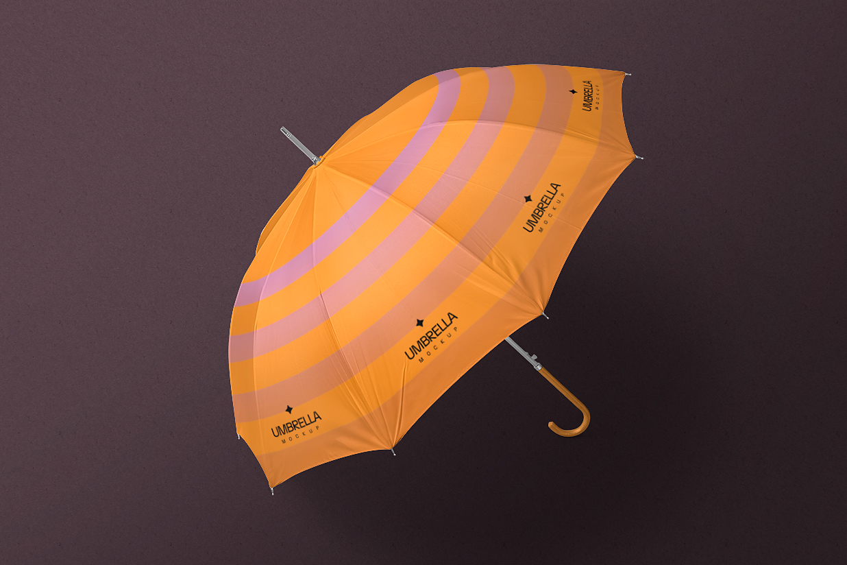 雨伞太阳伞样机插图