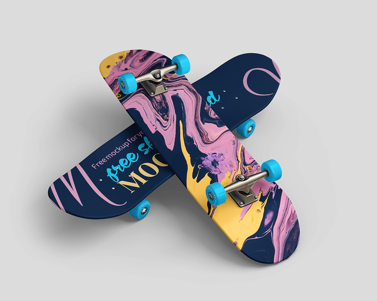 精致滑板样机2组插图