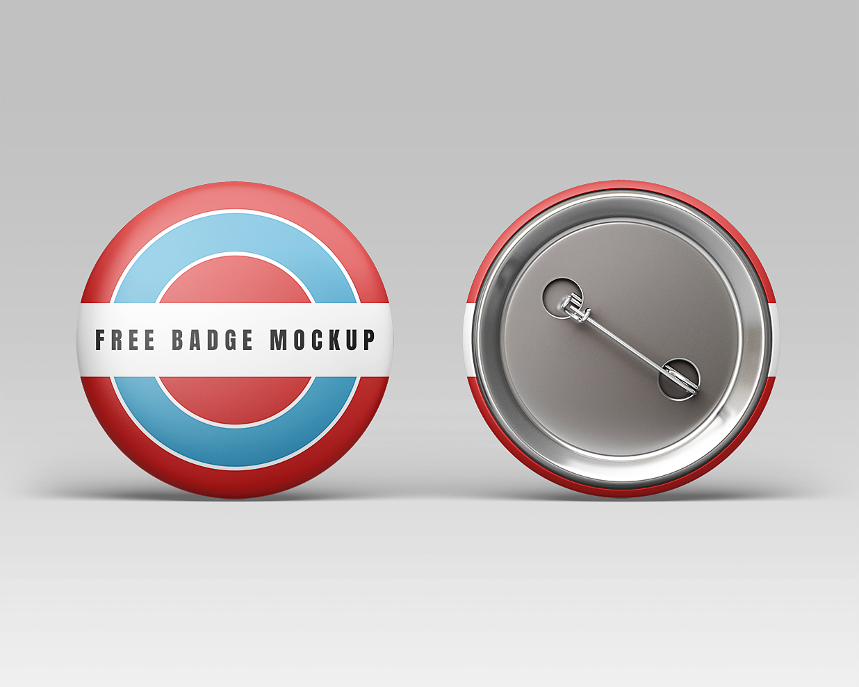 精致别针徽章胸针样机3组插图