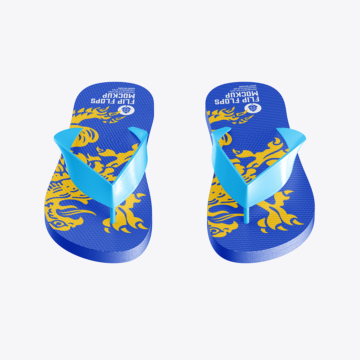 凉鞋人字拖样机插图