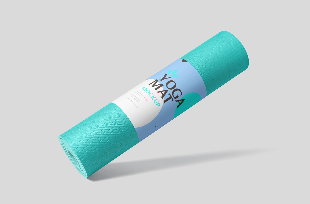 高质感瑜伽垫样机4组插图