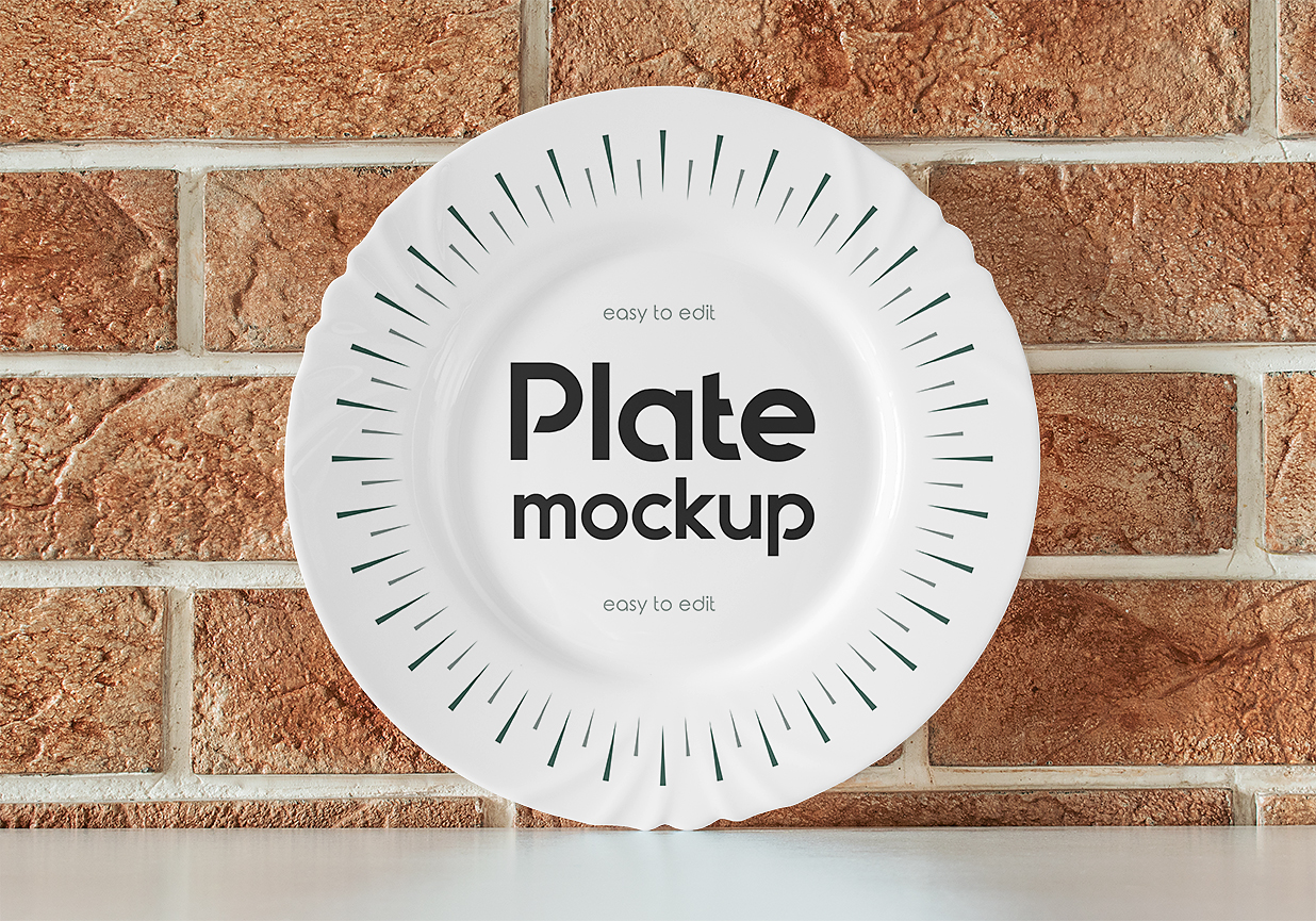 餐具盘子餐盘样机2组插图