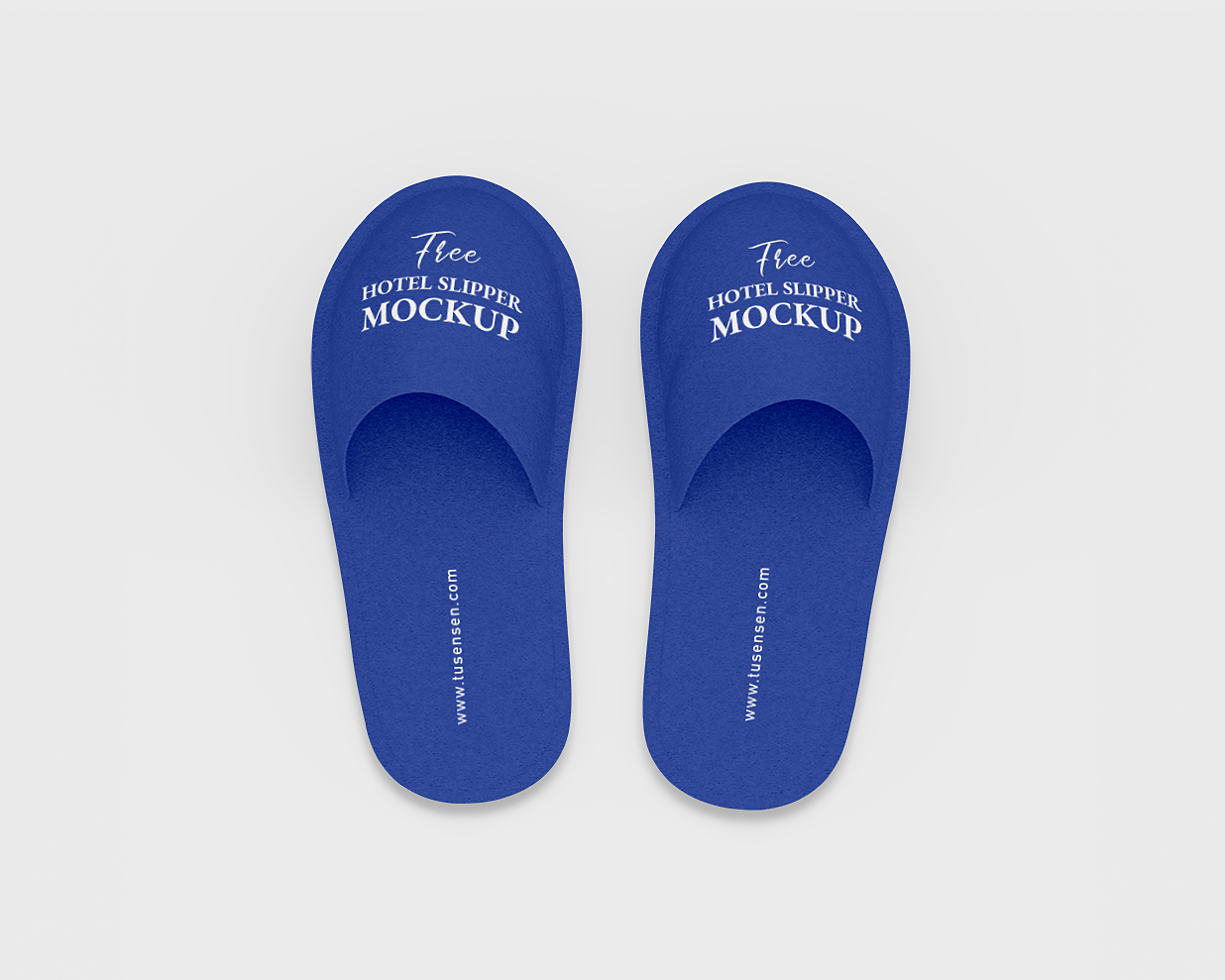 酒店一次性拖鞋样机3组插图