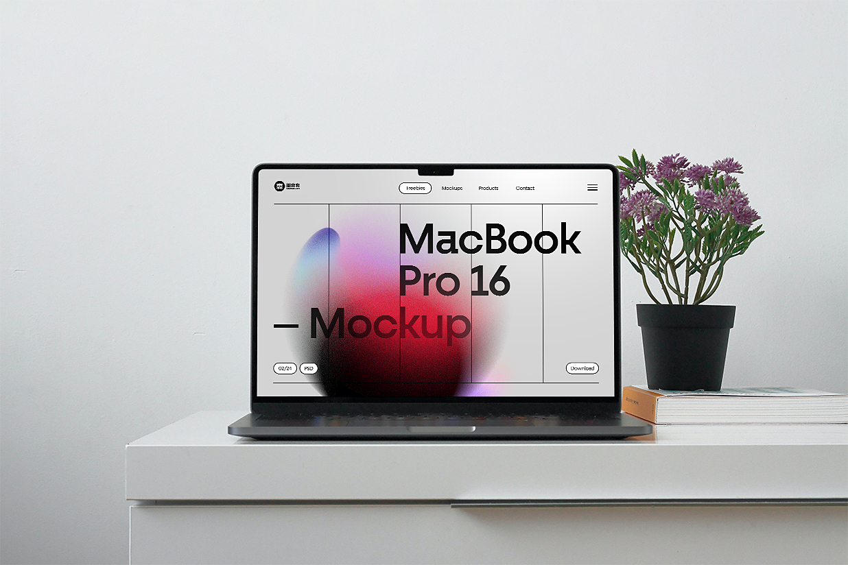 精致的MacBook Pro样机插图