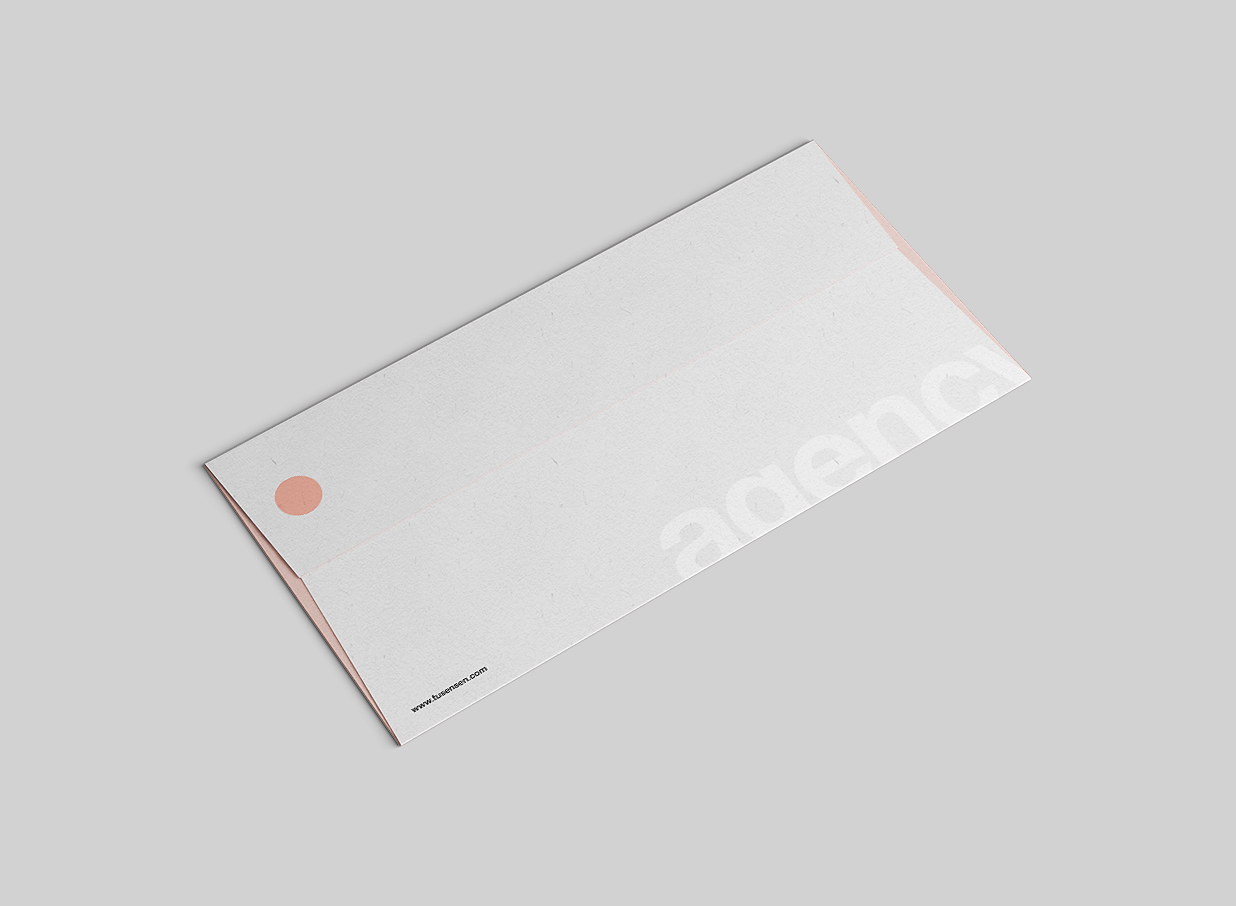 传单DL信封设计样机7组插图