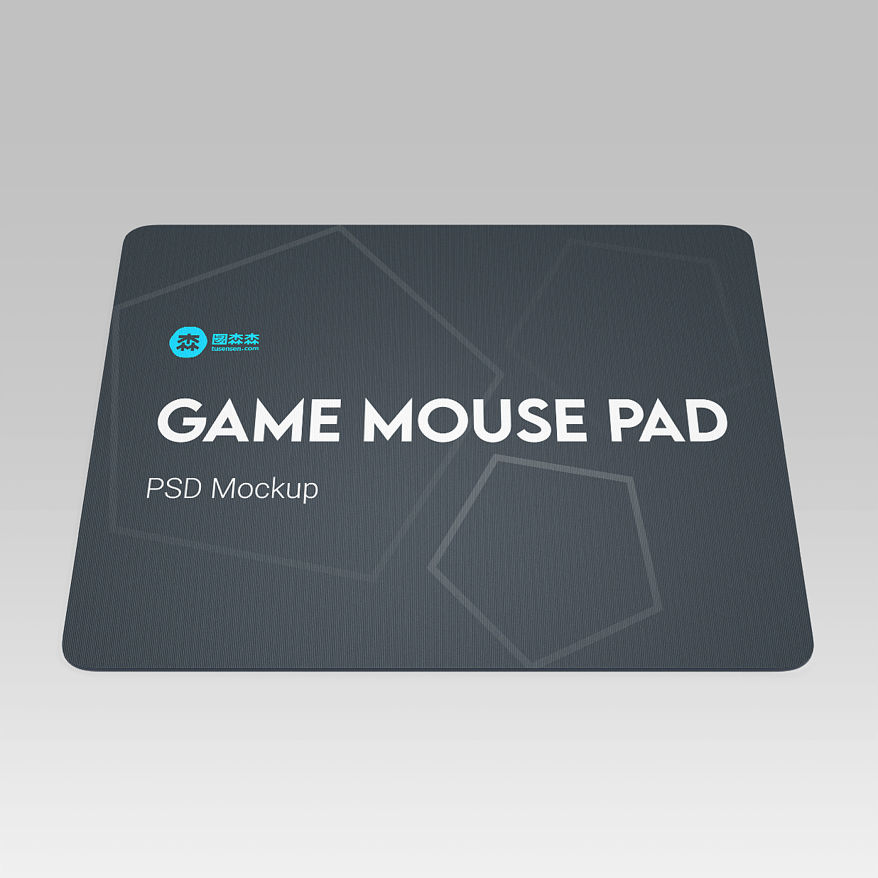 游戏鼠标垫样机3组Mockup插图