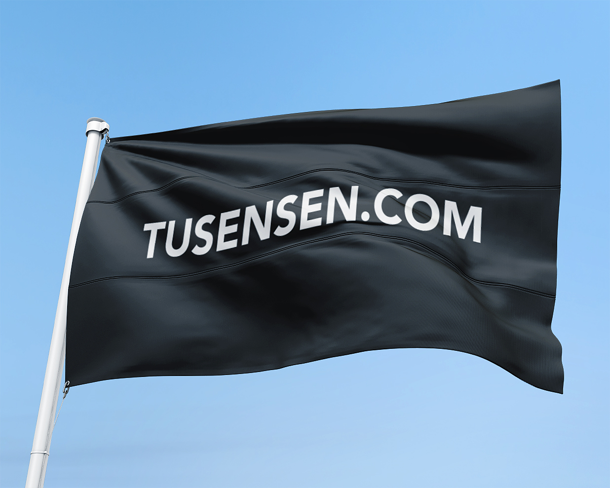 质感旗帜广告旗样机Mockup3组插图