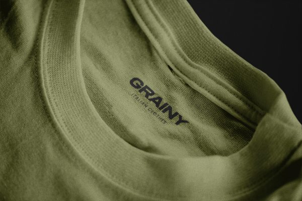 布料T恤印花LOGO样机