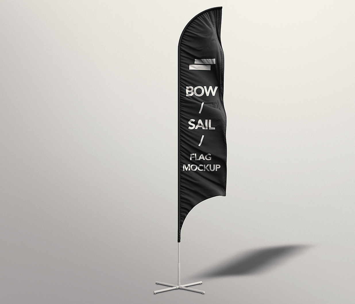 帆旗道旗广告旗旗帜样机mockup10组插图