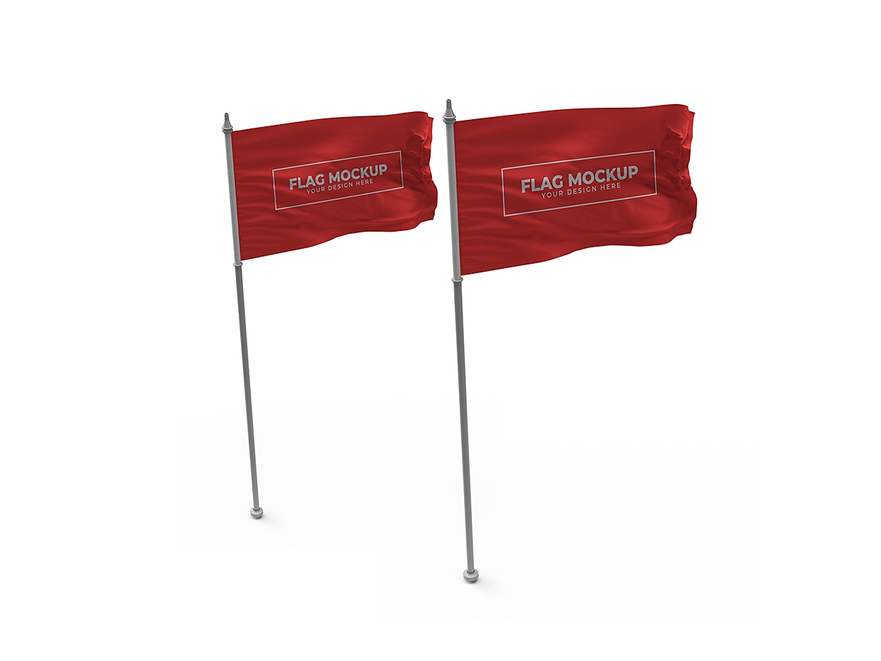 旗帜广告旗样机Mockup10组插图9