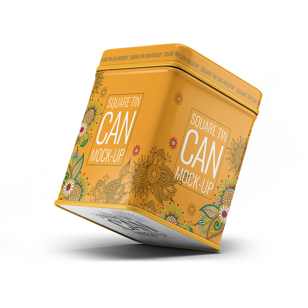 高端锡罐茶叶罐铁罐套装包装样机24组插图10