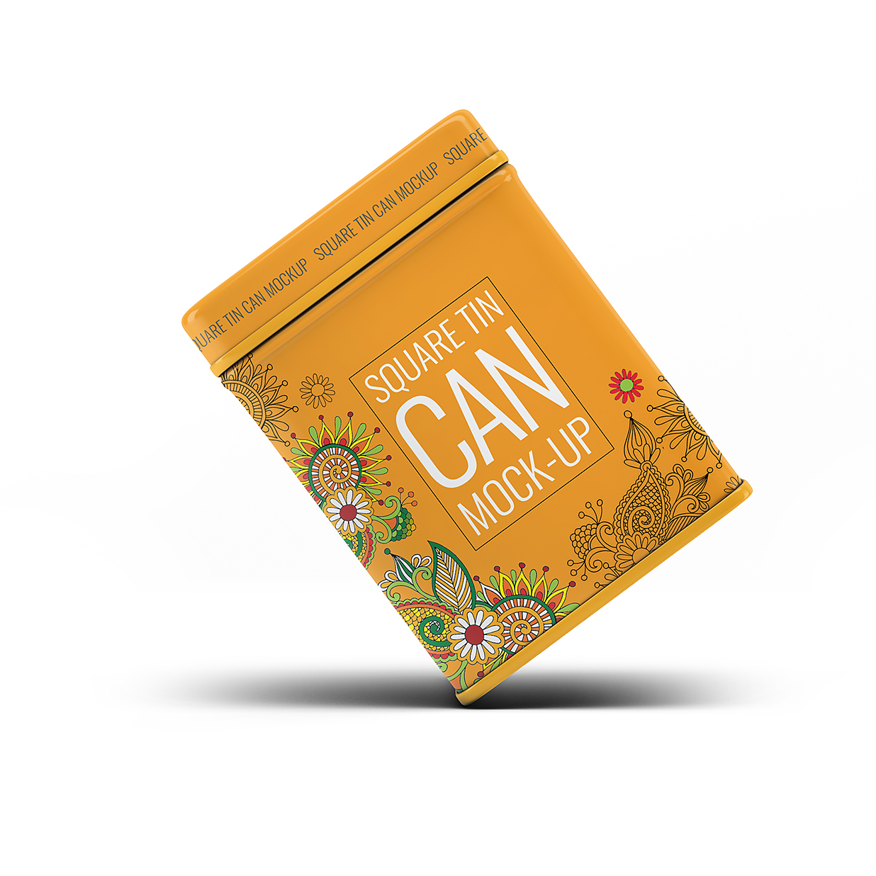 高端锡罐茶叶罐铁罐套装包装样机24组插图11